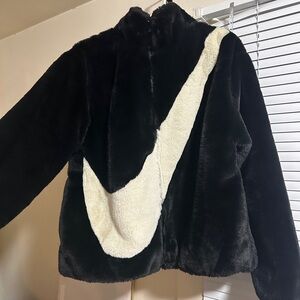 Nike Faux Fur Jacket